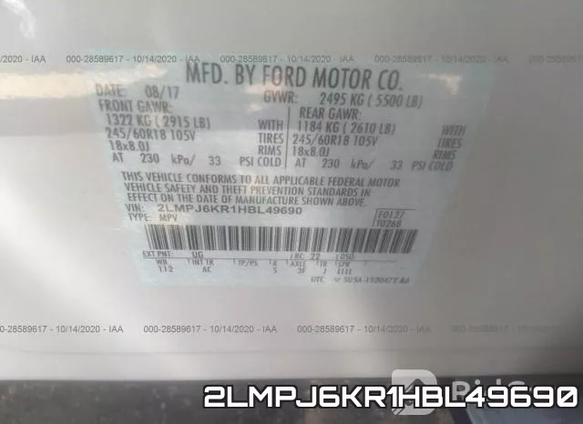2LMPJ6KR1HBL49690 фото 10
