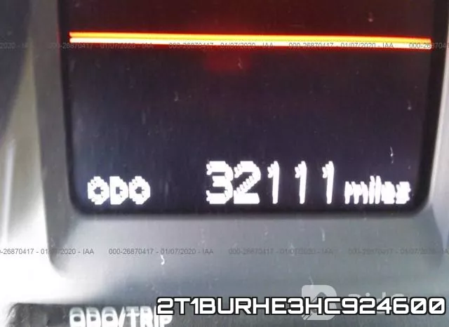 2T1BURHE3HC924600 фото 8