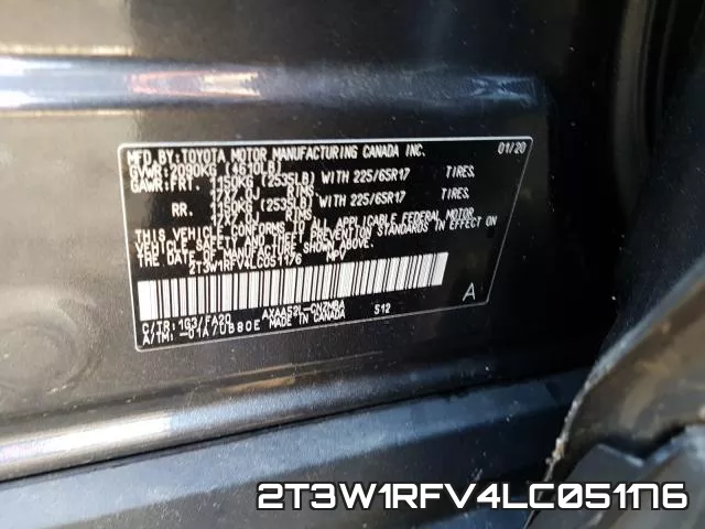 2T3W1RFV4LC051176 фото 2
