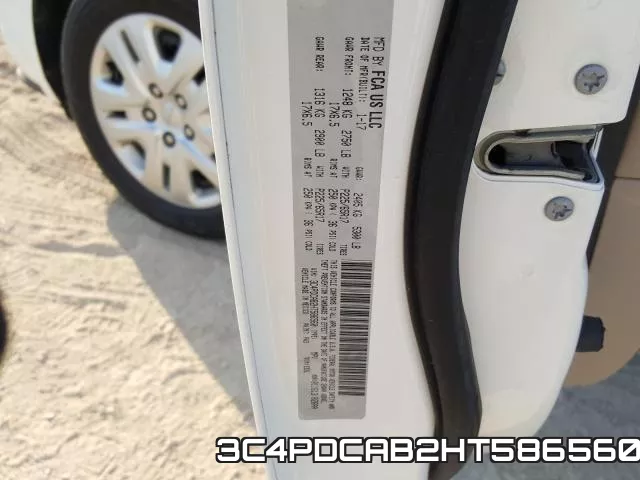 3C4PDCAB2HT586560 фото 2