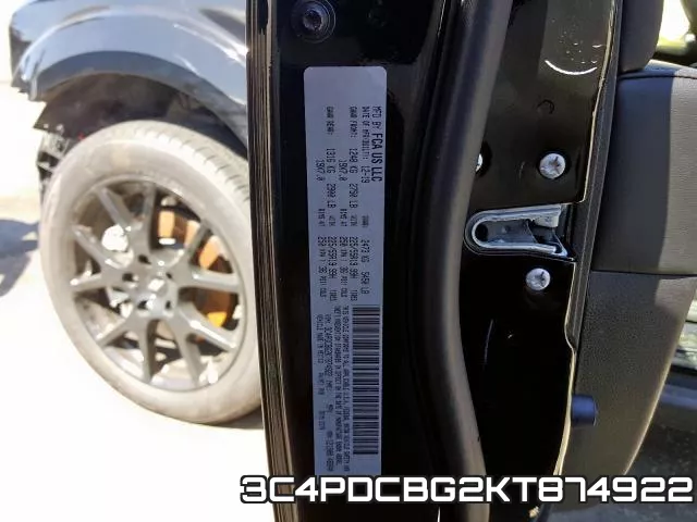 3C4PDCBG2KT874922 фото 2
