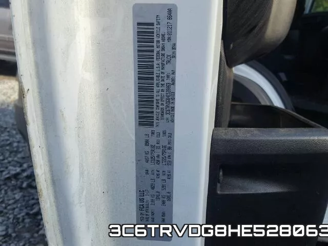 3C6TRVDG8HE528063 фото 2