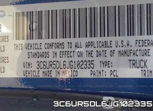 3C6UR5DL6JG102335 фото 10