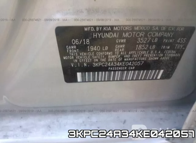 3KPC24A34KE042057 фото 10