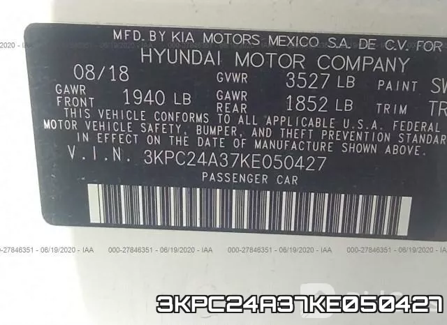 3KPC24A37KE050427 фото 10
