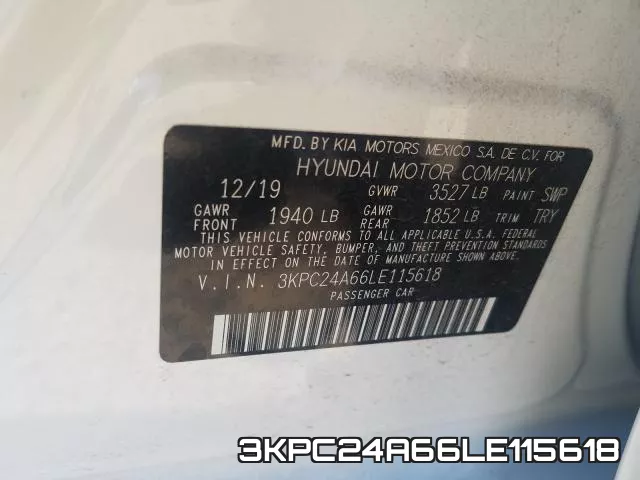 3KPC24A66LE115618 фото 2