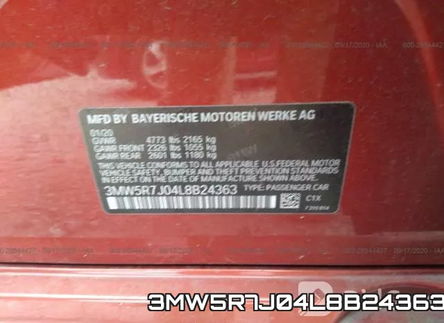 3MW5R7J04L8B24363 фото 10