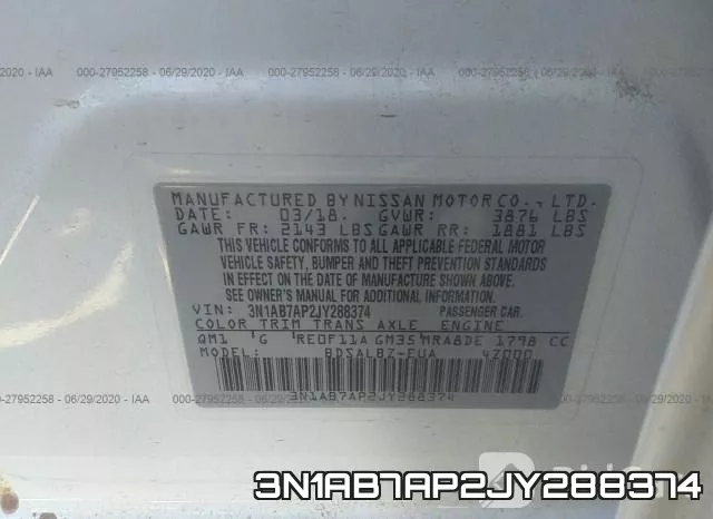 3N1AB7AP2JY288374 фото 10