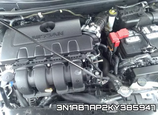 3N1AB7AP2KY385947 фото 2