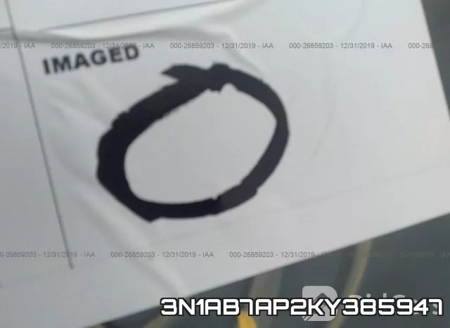 3N1AB7AP2KY385947 фото 6