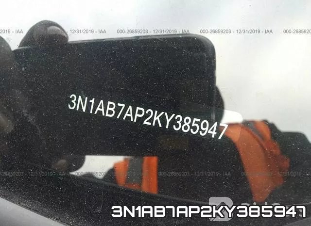 3N1AB7AP2KY385947 фото 10