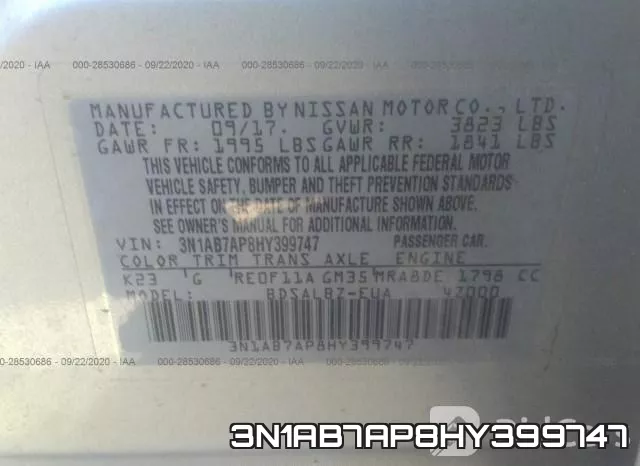 3N1AB7AP8HY399747 фото 10