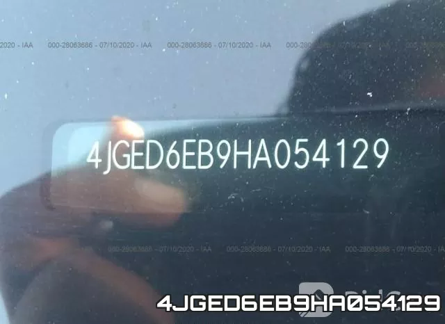 4JGED6EB9HA054129 фото 10