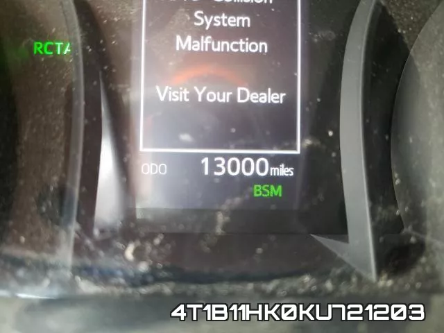 4T1B11HK0KU721203 фото 9
