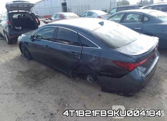 4T1B21FB9KU004184 фото 4