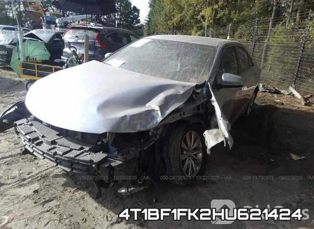 4T1BF1FK2HU621424 фото 7