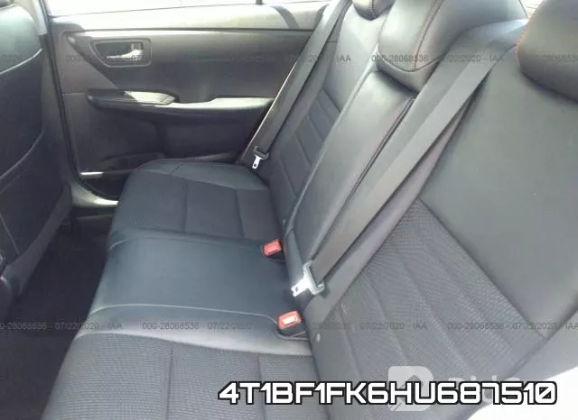 4T1BF1FK6HU687510 фото 9