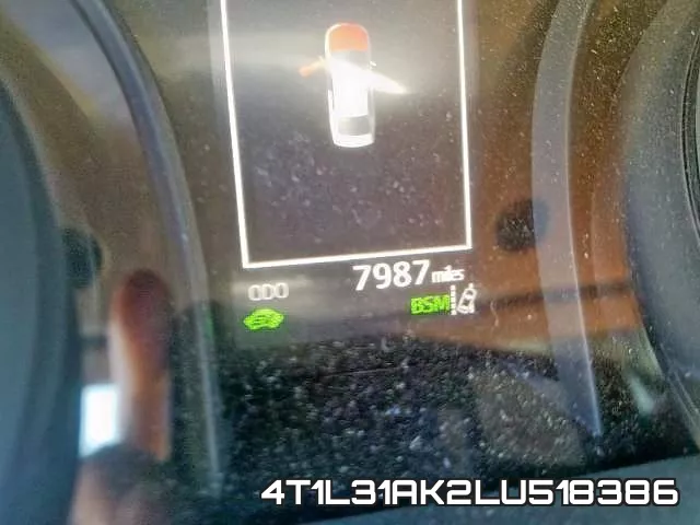 4T1L31AK2LU518386 фото 9