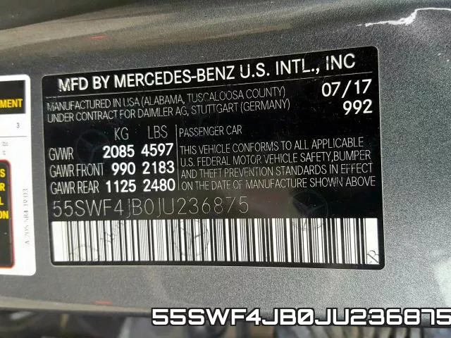55SWF4JB0JU236875 фото 2