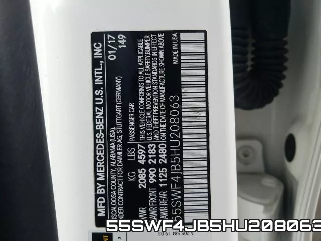 55SWF4JB5HU208063 фото 2