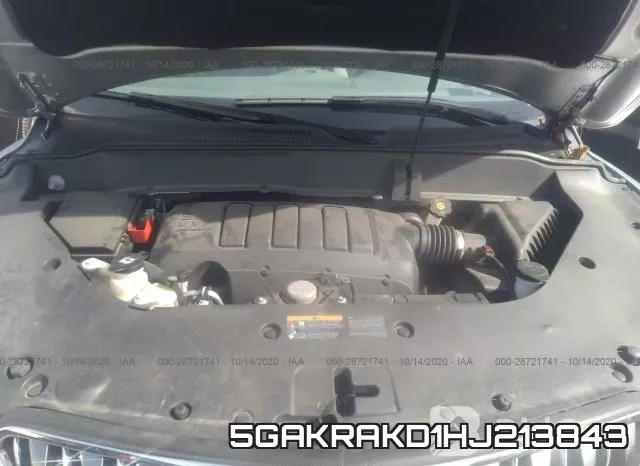 5GAKRAKD1HJ213843 фото 2