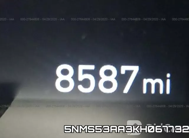 5NMS53AA3KH067732 фото 8