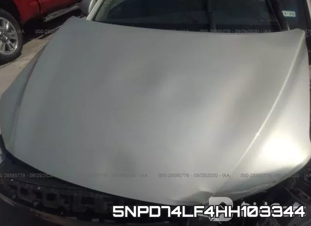 5NPD74LF4HH103344 фото 2