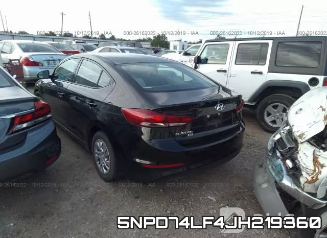 5NPD74LF4JH219360 фото 4