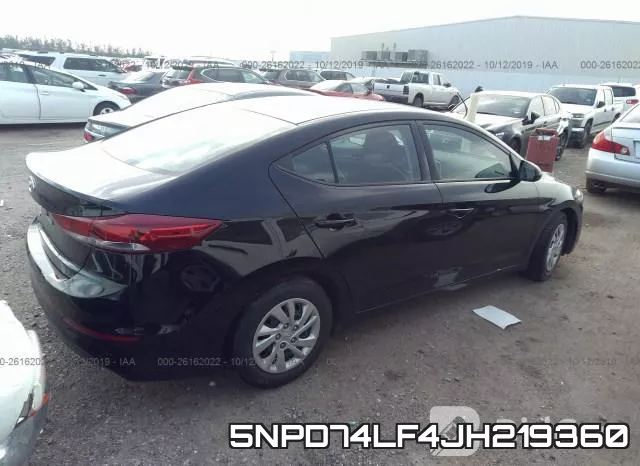 5NPD74LF4JH219360 фото 5