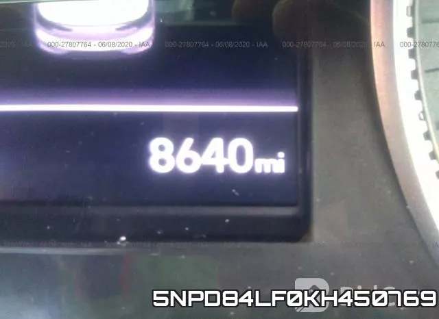 5NPD84LF0KH450769 фото 8