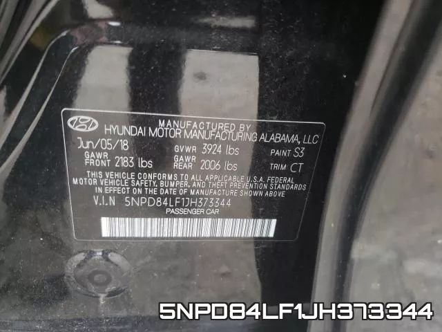 5NPD84LF1JH373344 фото 2