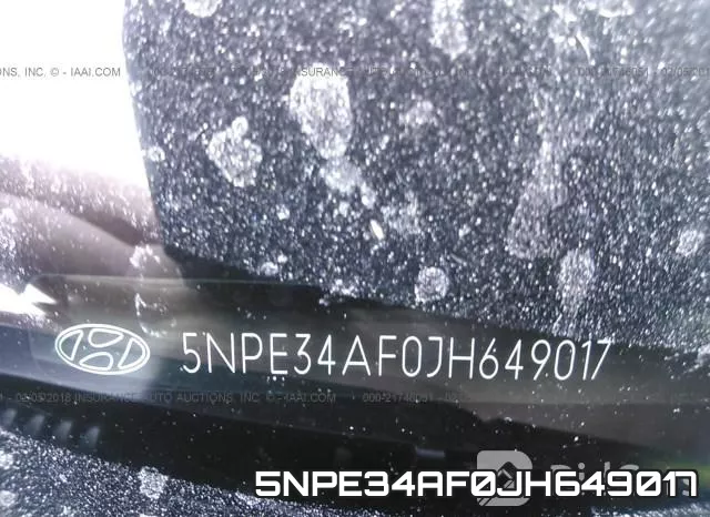 5NPE34AF0JH649017 фото 10