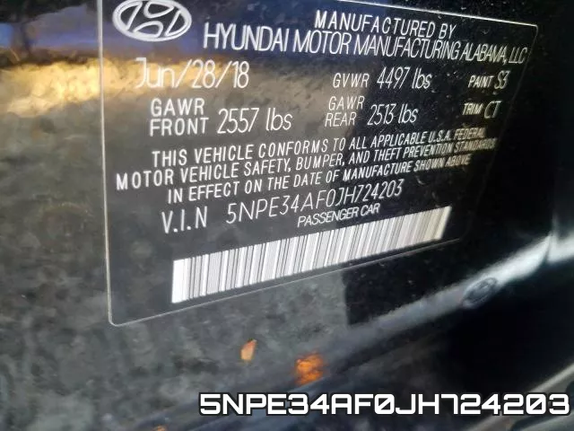 5NPE34AF0JH724203 фото 2