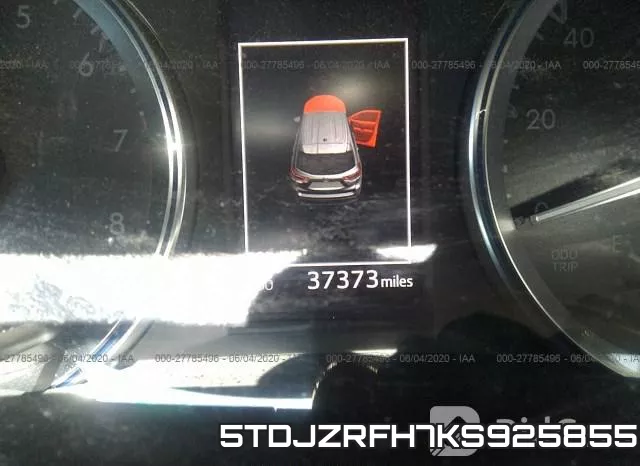 5TDJZRFH7KS925855 фото 8