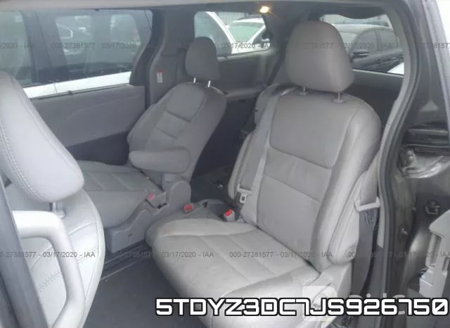 5TDYZ3DC7JS926750 фото 9