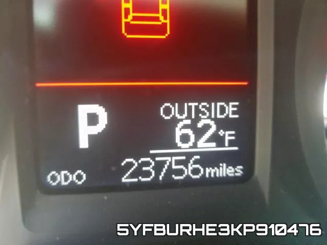5YFBURHE3KP910476 фото 9