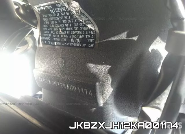 JKBZXJH12KA001174 фото 2