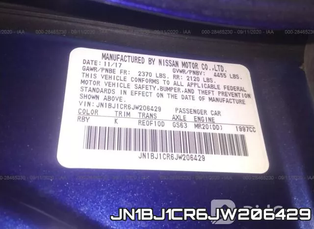JN1BJ1CR6JW206429 фото 10