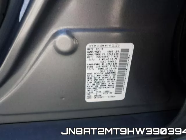 JN8AT2MT9HW390394 фото 2