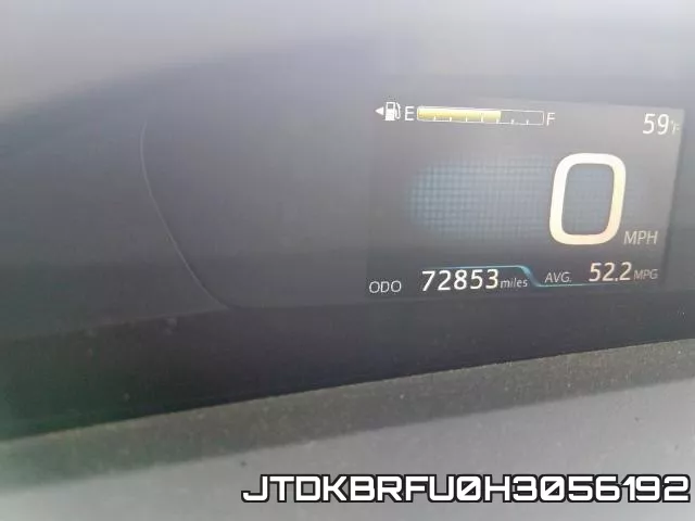 JTDKBRFU0H3056192 фото 9