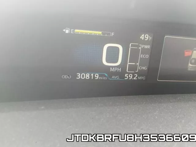 JTDKBRFU8H3536609 фото 9