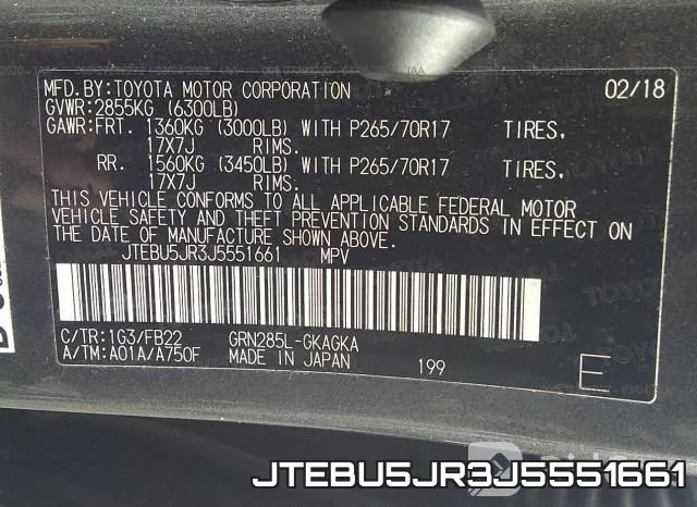 JTEBU5JR3J5551661 фото 10