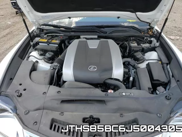 JTHS85BC6J5004305 фото 8