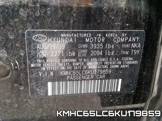 KMHC65LC6KU179859 фото 2