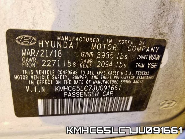 KMHC65LC7JU091661 фото 2