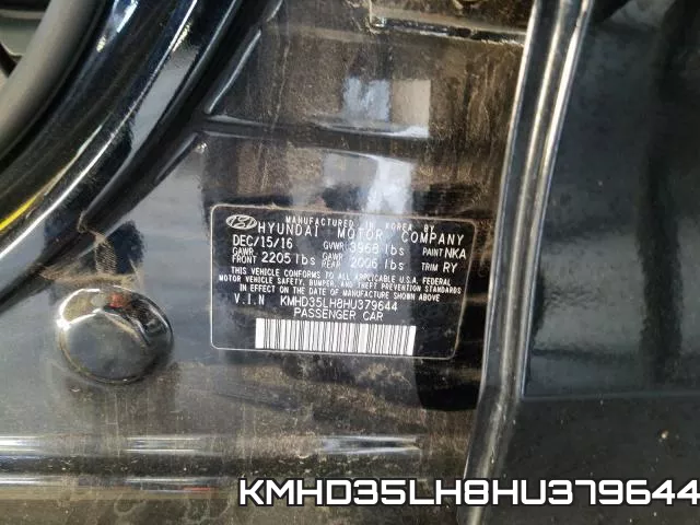 KMHD35LH8HU379644 фото 2