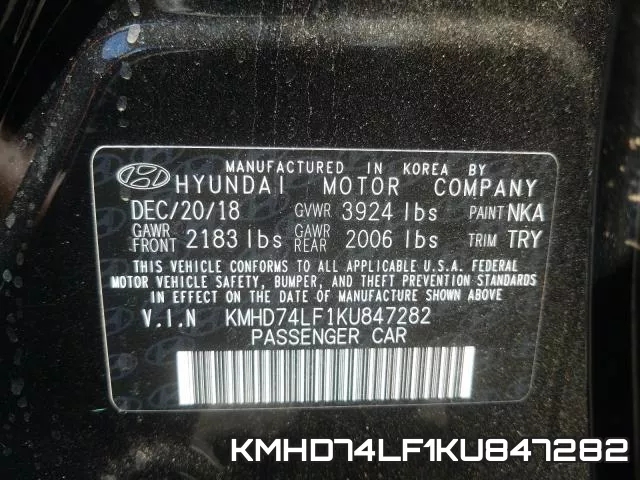 KMHD74LF1KU847282 фото 2