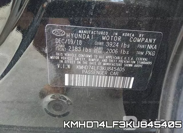 KMHD74LF3KU845405 фото 10