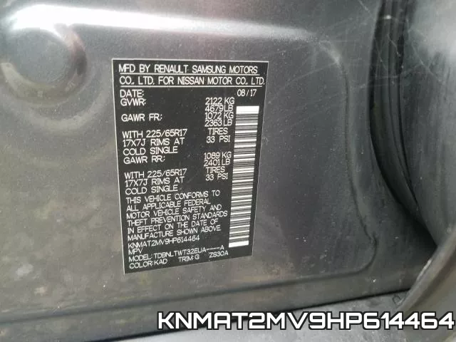 KNMAT2MV9HP614464 фото 2