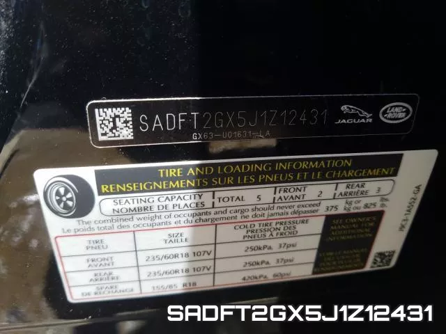 SADFT2GX5J1Z12431 фото 2